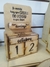 PACK. X 6 CALENDARIO EN MADERA - tienda online