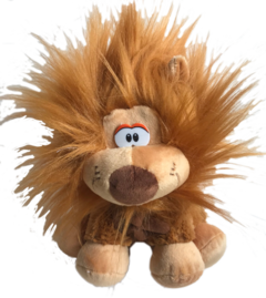 PELUCHE LEON PELUDO (20 CM)