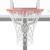 Red Aro Basquet Profesional Spalding Official On Court Blanco - BARBEL