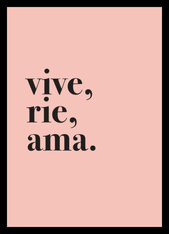 (1457) VIVE RIE AMA