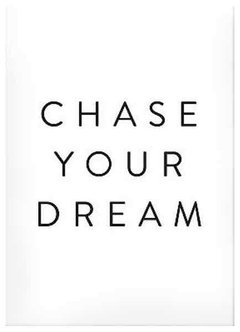 (355) CHASE YOUR DREAM - EMOTY Wall Deco