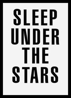 (1068) SLEEP UNDER THE STARS
