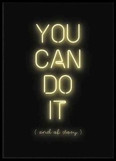(414) YOU CAN DO IT - EMOTY Wall Deco