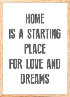 (56) HOME IS A STARTING PLACE 3 - comprar online