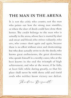 (733) THE MAN IN THE ARENA