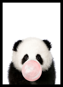 (799) PANDA CON CHICLE ROSA - comprar online