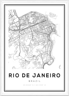 (955) MAPA RIO DE JANEIRO - comprar online
