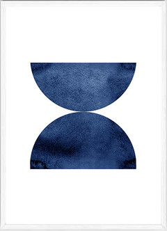 (788) GEOMETRIA ABSTRACTA AZUL - comprar online