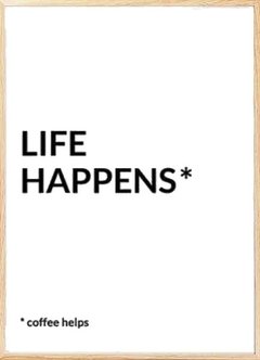 (261) LIFE HAPPENS - comprar online