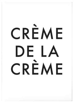 (272) CREME DE LA CREME - EMOTY Wall Deco