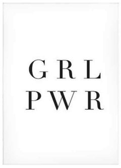 (297) GIRL POWER - EMOTY Wall Deco