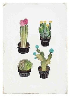 (34) CACTUS DIBUJO - EMOTY Wall Deco