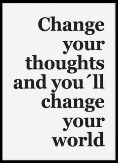 (67) CHANGE YOUR THOUGHTS - comprar online