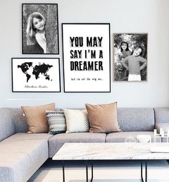 (39) DREAMER - EMOTY Wall Deco