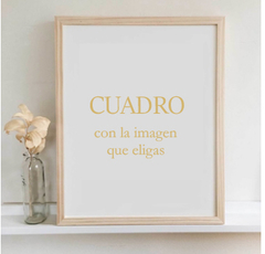 CUADRO CON IMAGEN - comprar online