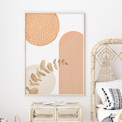 TRIO PEACH BOHO - EMOTY Wall Deco