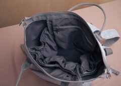 Mochila Mãe/Pai Estampa Shapes Azul Bebê - loja online