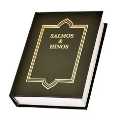 Salmos & Hinos somente letra modelo brochura flexível