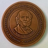 Medalha Comemorativa pelos 165 anos da Igreja Evangélica Fluminense cor Bronze - MEBP