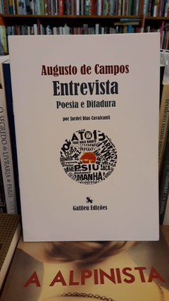 Plaquete Augusto de Campos Entrevista - Poesia e Ditadura por Jardel Dias Cavalcanti
