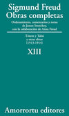 Sigmund Freud - Obras Completas XIII - Tótem y tabu y otras obras (1913-1914)