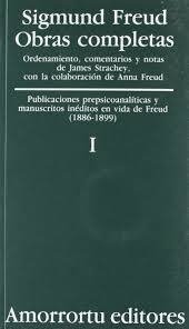 Obras Completas - Tomo I Publicaciones Prepsicoanaliticas (Spanish Edition)
