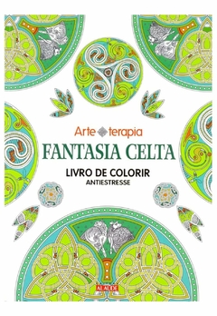 Fantasia Celta - Livro de colorir antiestresse