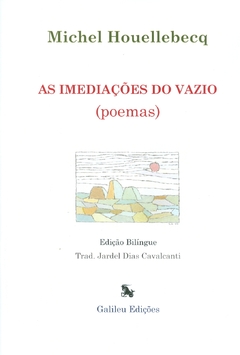 Plaquete As imediações do vazio (poemas) - Edição Bilíngue