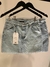 Mini falda Ocelote Celeste - comprar online