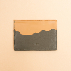 cardholder leather green