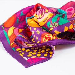 PAÑUELO PAPAYAS - VALISSE · 100% SILK SCARVES · A PIECE OF ART ·