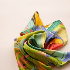 PAÑUELO RITUALES - VALISSE · 100% SILK SCARVES · A PIECE OF ART ·