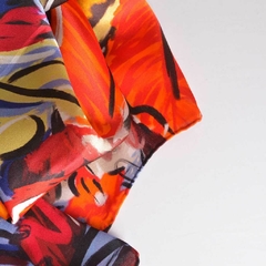 PAÑOLETA HOJARASCA - VALISSE · 100% SILK SCARVES · A PIECE OF ART ·