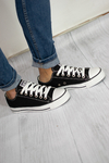 ALL STAR CLASSIC LONA BASE BAJA NEGRO