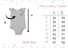 Body Jane Gris - comprar online
