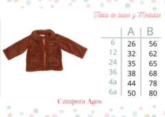 Campera Agos Habano - De Chulos y Chulas