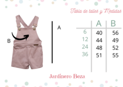 Jardinero Beza Celeste - comprar online