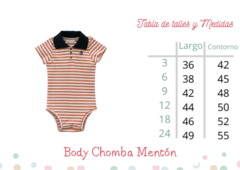 Body Chomba Menton - tienda online