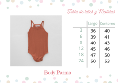 Body Musculosa Parma Azul - De Chulos y Chulas