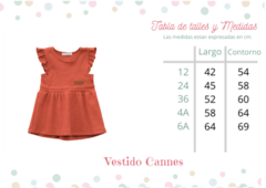 Vestido Cannes Terracota - tienda online