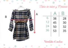 Vestido Caoba - comprar online