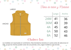 Chaleco IAN Rosa - tienda online