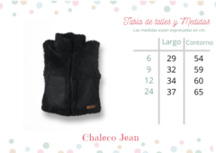Chaleco Jean Negro - tienda online