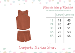 Conjunto Nantes Terracota - tienda online