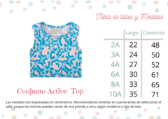 Conjunto Active Animal Print