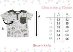 Remera Gola Estampa - tienda online