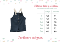 Jardinero Avignon Azul - comprar online