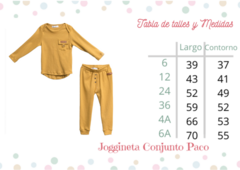 Imagen de Conjunto Paco Mostaza