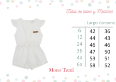 Imagen de Mono Tami Blanco