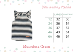 Musculosa Grace Azul en internet